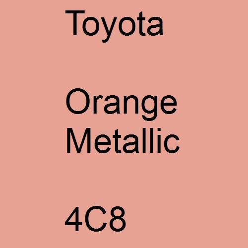 Toyota, Orange Metallic, 4C8.